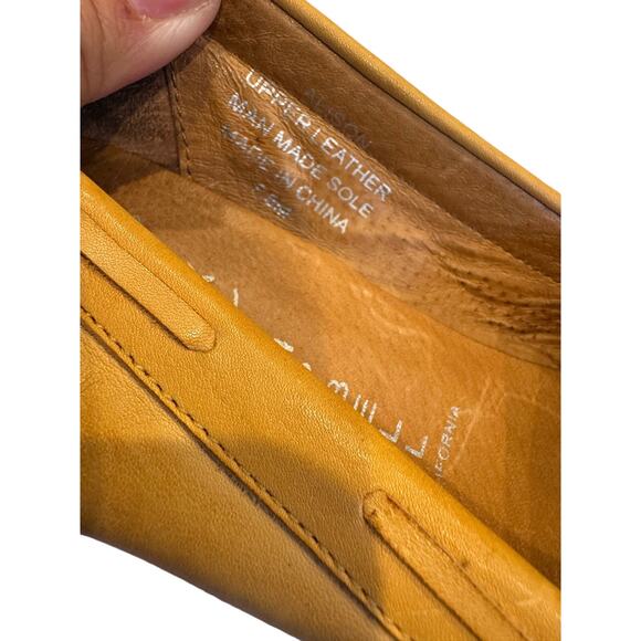 Jeffrey Campbell Leather Loafer Wedge Slip Ons Size 7.5‎ - Picture 5 of 7